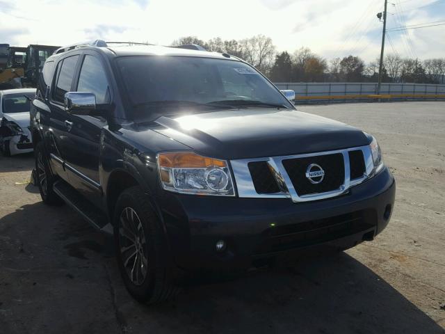 5N1AA0ND0FN615121 - 2015 NISSAN ARMADA SV BLUE photo 1