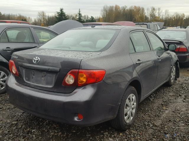 JTDBL40E89J023973 - 2009 TOYOTA COROLLA BA SILVER photo 4