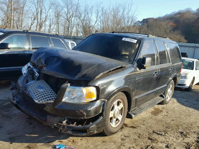 1FMFU18L14LA49047 - 2004 FORD EXPEDITION BLACK photo 2