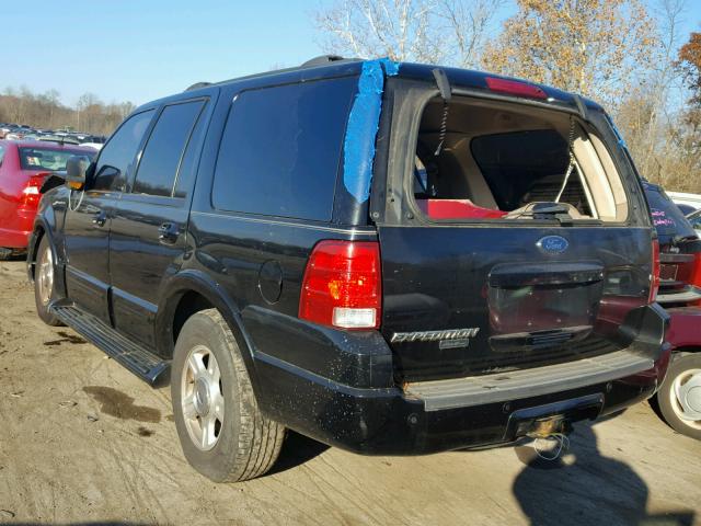 1FMFU18L14LA49047 - 2004 FORD EXPEDITION BLACK photo 3