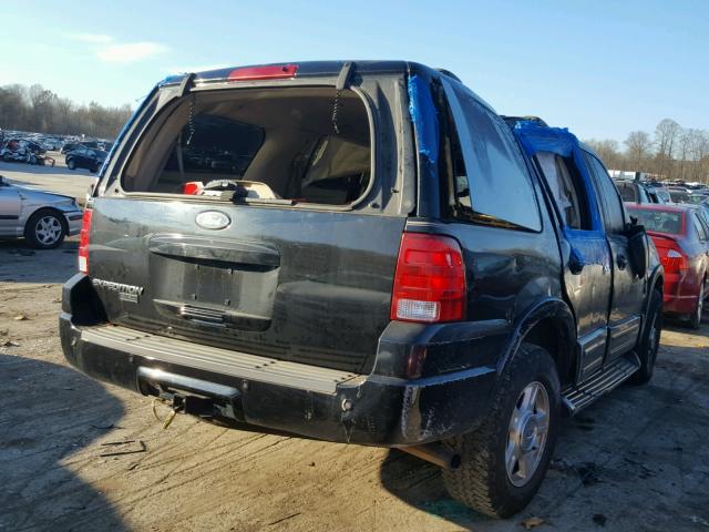 1FMFU18L14LA49047 - 2004 FORD EXPEDITION BLACK photo 4