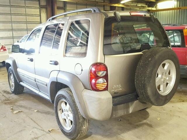 1J4GL48K97W647565 - 2007 JEEP LIBERTY SP GRAY photo 3