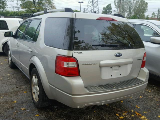 1FMDK03127GA18545 - 2007 FORD FREESTYLE GOLD photo 3