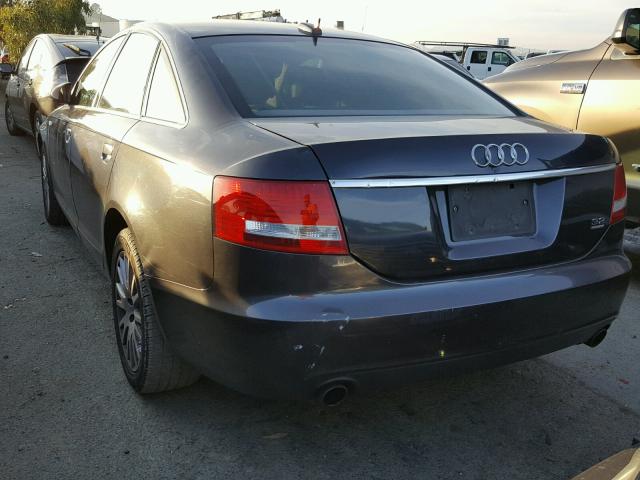 WAUDG74F66N035123 - 2006 AUDI A6 3.2 QUA GRAY photo 3