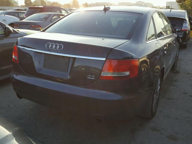 WAUDG74F66N035123 - 2006 AUDI A6 3.2 QUA GRAY photo 4