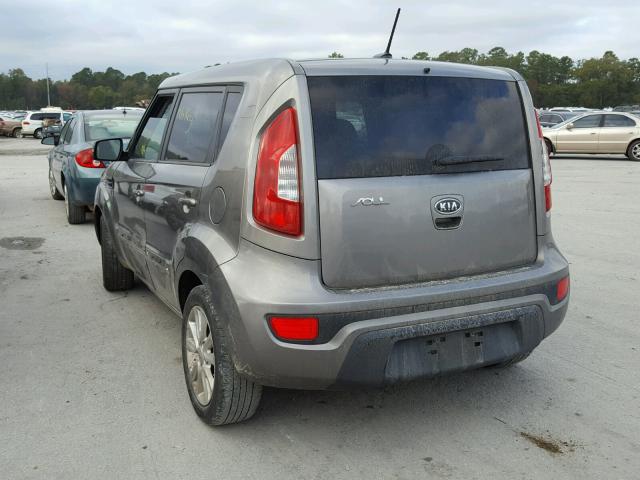 KNDJT2A64C7409236 - 2012 KIA SOUL + SILVER photo 3