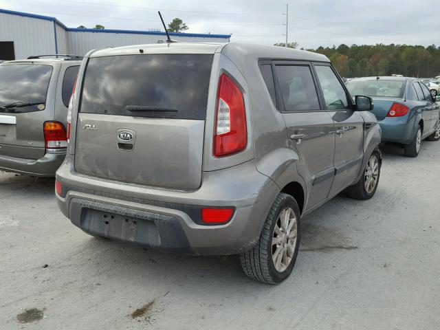 KNDJT2A64C7409236 - 2012 KIA SOUL + SILVER photo 4