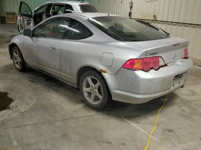 JH4DC548X3C800019 - 2003 ACURA RSX SILVER photo 3