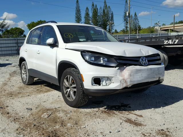 WVGAV7AX4GK000040 - 2016 VOLKSWAGEN TIGUAN S WHITE photo 1