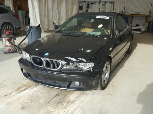 WBABW33425PX83471 - 2005 BMW 325 CI BLACK photo 2