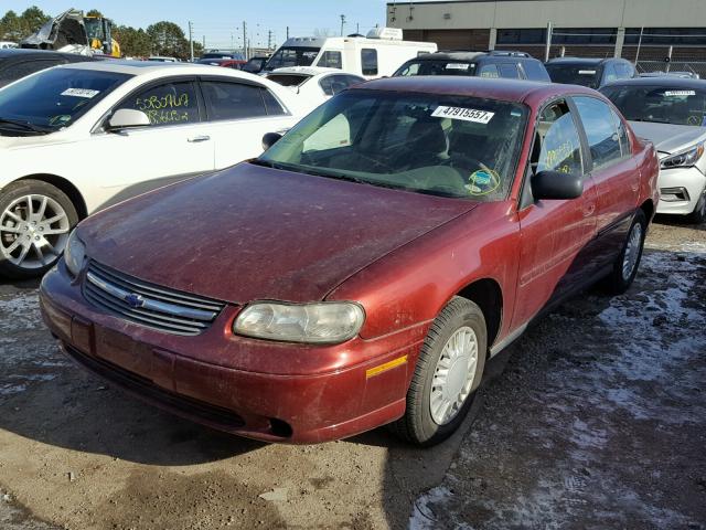 1G1ND52J43M587144 - 2003 CHEVROLET MALIBU RED photo 2