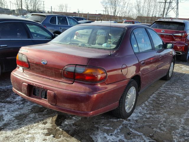 1G1ND52J43M587144 - 2003 CHEVROLET MALIBU RED photo 4