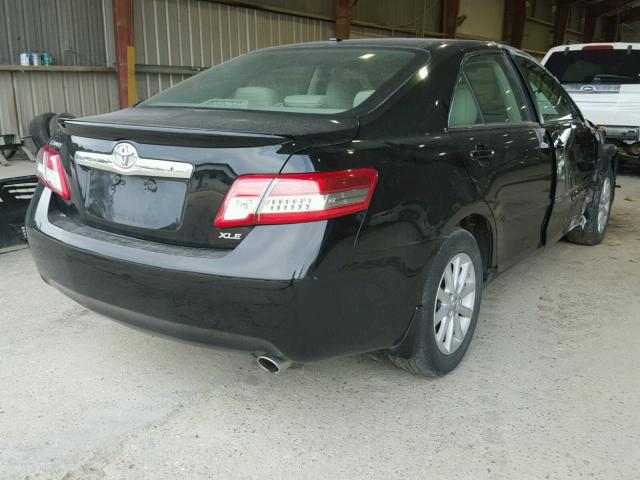 4T4BF3EK2BR107700 - 2011 TOYOTA CAMRY BASE BLACK photo 4