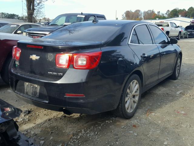 1G11H5SL8EF258989 - 2014 CHEVROLET MALIBU LTZ BLACK photo 4