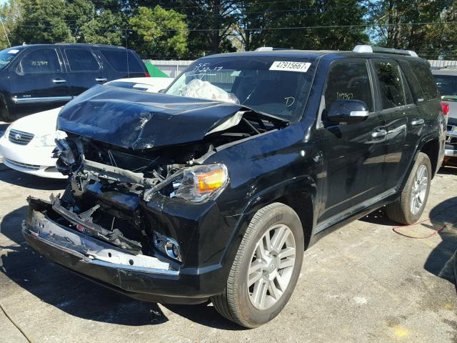 JTEZU5JR1D5064459 - 2013 TOYOTA 4RUNNER SR BLACK photo 2