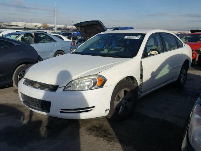 2G1WT58K369216100 - 2006 CHEVROLET IMPALA LT WHITE photo 2