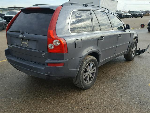 YV1CZ852351216576 - 2005 VOLVO XC90 V8 CHARCOAL photo 4