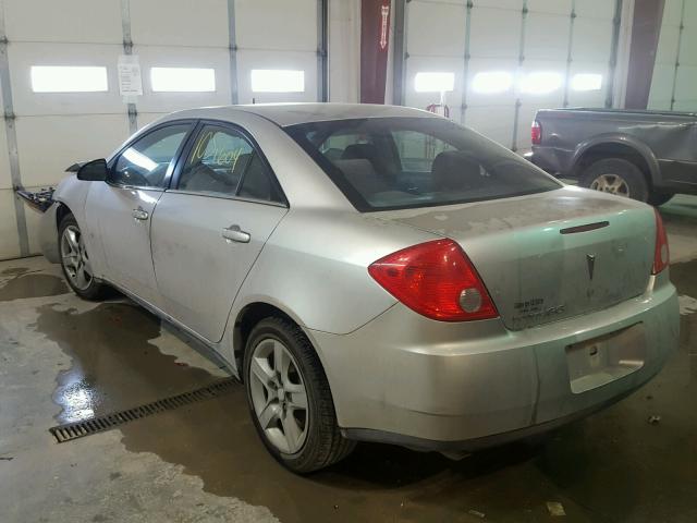 1G2ZG57B584167941 - 2008 PONTIAC G6 BASE SILVER photo 3