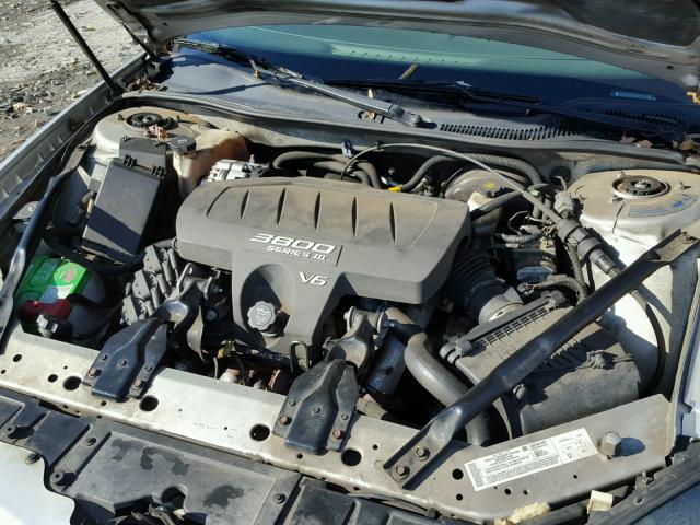 2G2WS522041216400 - 2004 PONTIAC GRAND PRIX SILVER photo 7