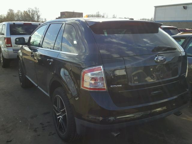 2FMDK49C89BA44531 - 2009 FORD EDGE LIMIT BLUE photo 3