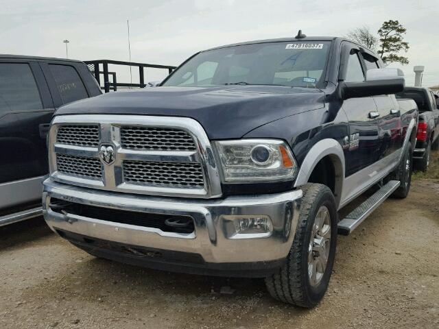 3C6UR5NL2EG218667 - 2014 RAM 2500 LARAM BLUE photo 2