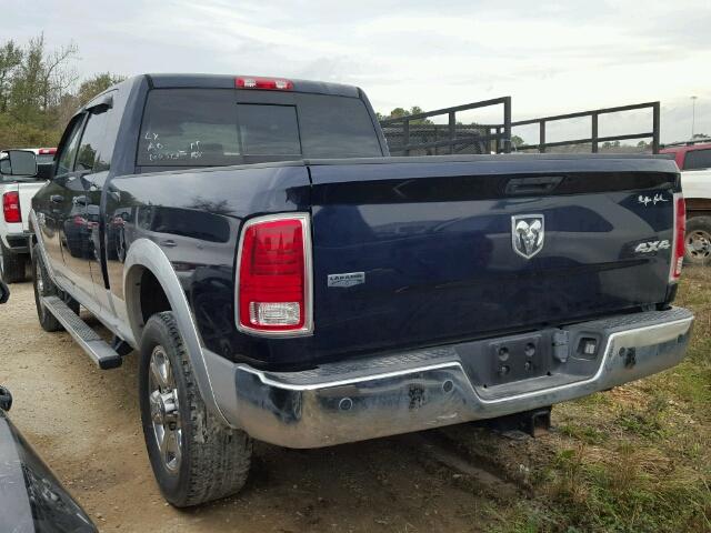 3C6UR5NL2EG218667 - 2014 RAM 2500 LARAM BLUE photo 3