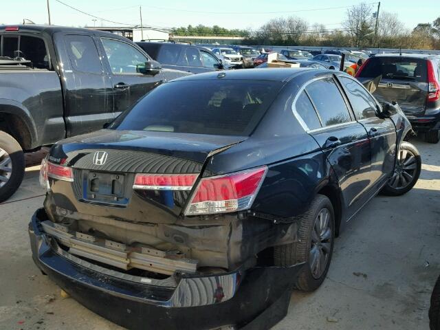 1HGCP2F80CA106997 - 2012 HONDA ACCORD EXL BLACK photo 4