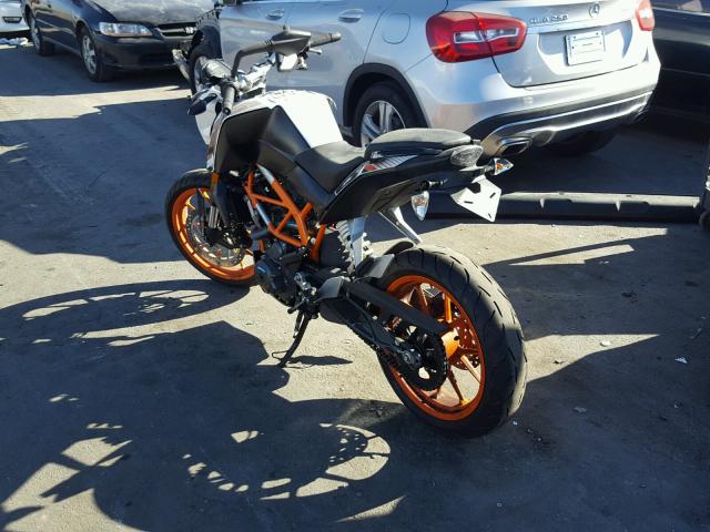 MD2JGJ404GC280024 - 2016 KTM RC 390 TWO TONE photo 3