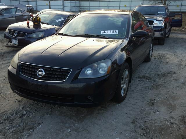 1N4AL11D86N424515 - 2006 NISSAN ALTIMA S BLACK photo 2