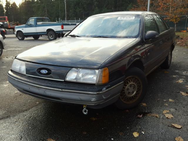 1FABP52U4HG242381 - 1987 FORD TAURUS GL BLACK photo 2