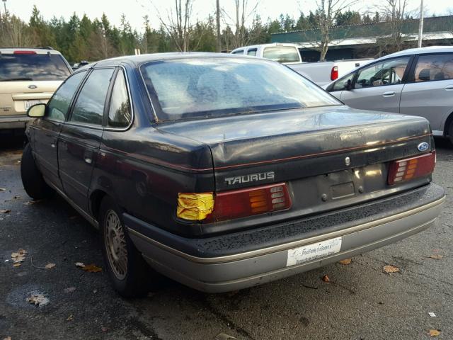 1FABP52U4HG242381 - 1987 FORD TAURUS GL BLACK photo 3