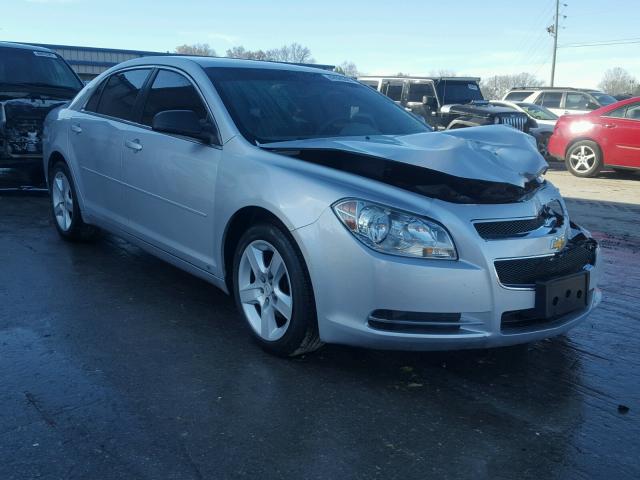 1G1ZG57B694218398 - 2009 CHEVROLET MALIBU LS SILVER photo 1