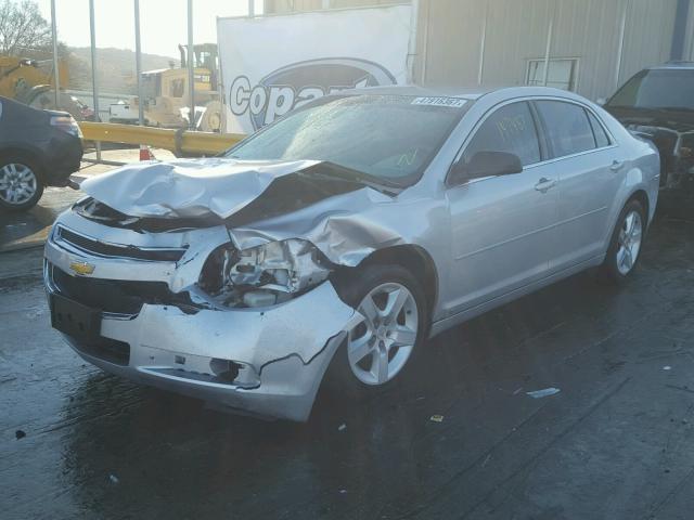1G1ZG57B694218398 - 2009 CHEVROLET MALIBU LS ვერცხლისფერი ფოტო 2