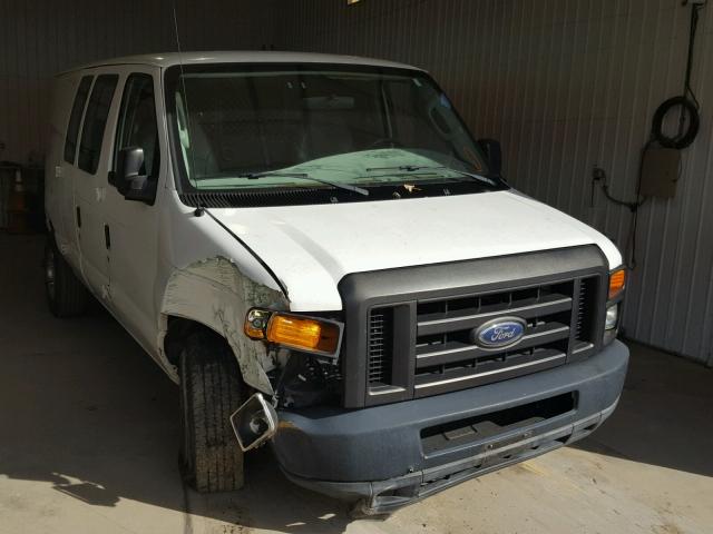 1FTNE24L38DA01767 - 2008 FORD ECONOLINE WHITE photo 1