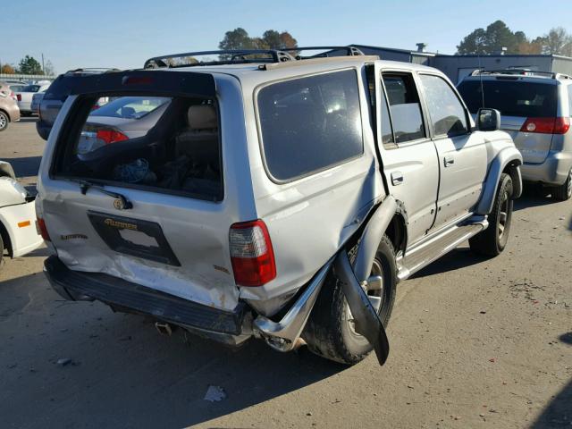 JT3HN87R9W9012888 - 1998 TOYOTA 4RUNNER LI SILVER photo 4