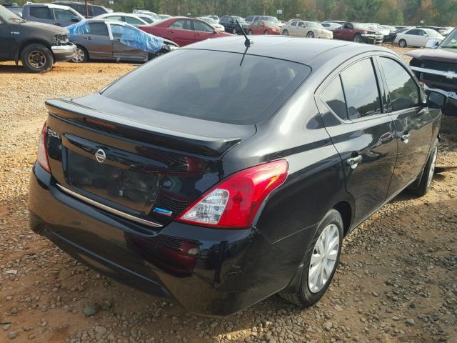 3N1CN7AP4GL856906 - 2016 NISSAN VERSA S BLACK photo 3