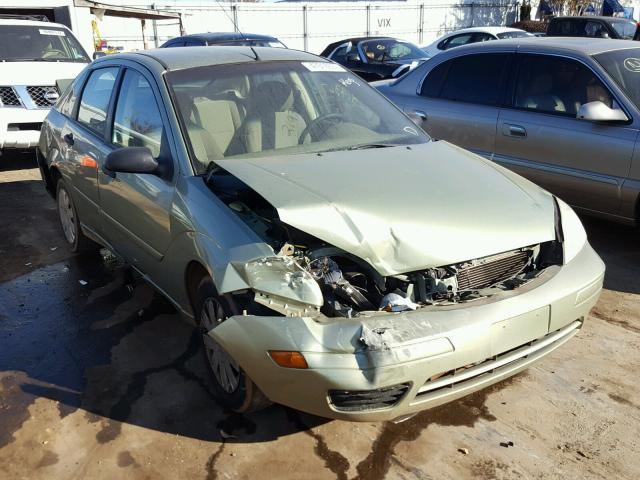 1FAFP34N87W270832 - 2007 FORD FOCUS ZX4 GREEN photo 1