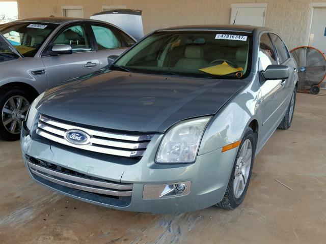 3FAHP08178R154945 - 2008 FORD FUSION SEL GREEN photo 2