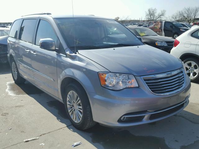 2C4RC1CG5DR683113 - 2013 CHRYSLER TOWN & COU SILVER photo 1