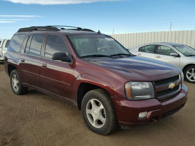 1GNET16S166129907 - 2006 CHEVROLET TRAILBLAZE MAROON photo 1