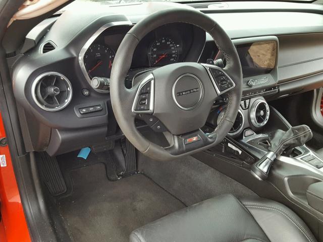 1G1FH1R7XG0161774 - 2016 CHEVROLET CAMARO SS Rojo foto 9