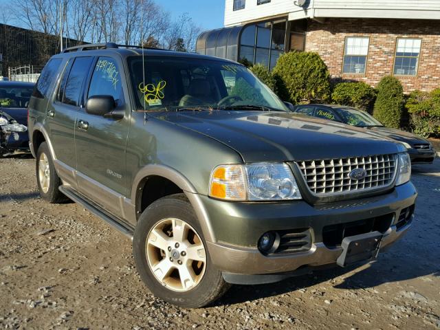 1FMDU74W04UA36973 - 2004 FORD EXPLORER E GREEN photo 1