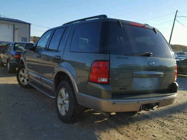 1FMDU74W04UA36973 - 2004 FORD EXPLORER E GREEN photo 3