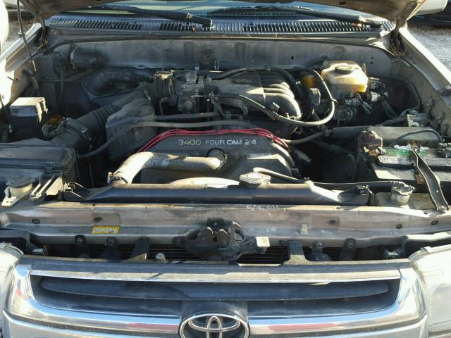 JT3GN86R810184002 - 2001 TOYOTA 4RUNNER SR UNKNOWN - NOT OK FOR INV. photo 7