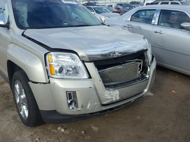 2GKALTEK8F6149557 - 2015 GMC TERRAIN SL TAN photo 9