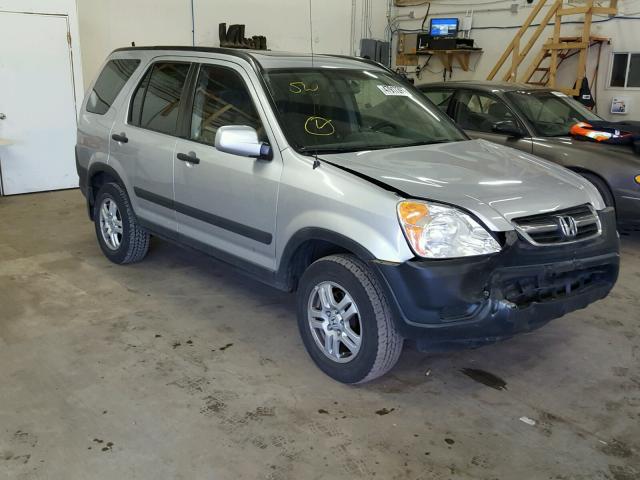 JHLRD788X4C048031 - 2004 HONDA CR-V EX ვერცხლისფერი ფოტო 1