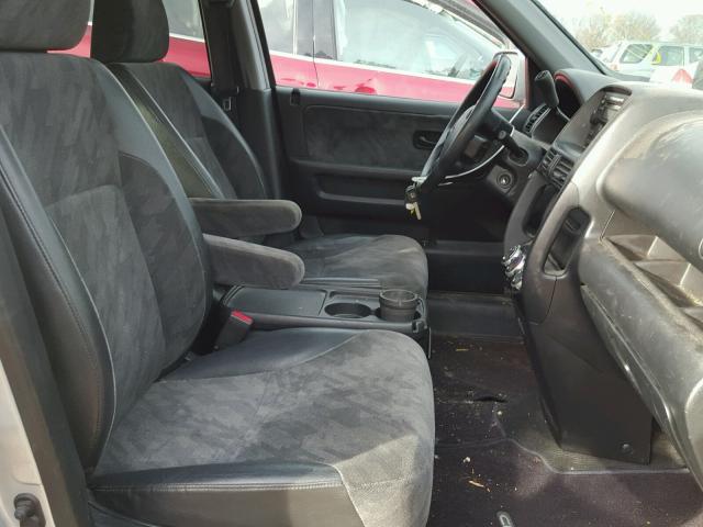 JHLRD788X4C048031 - 2004 HONDA CR-V EX ვერცხლისფერი ფოტო 5