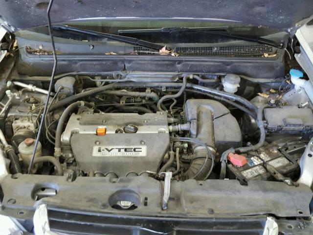 JHLRD788X4C048031 - 2004 HONDA CR-V EX ვერცხლისფერი ფოტო 7