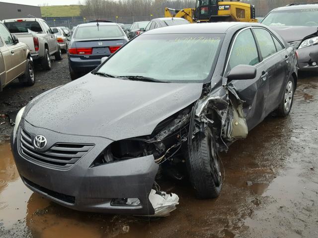 4T1BE46K19U854720 - 2009 TOYOTA CAMRY BASE GRAY photo 2