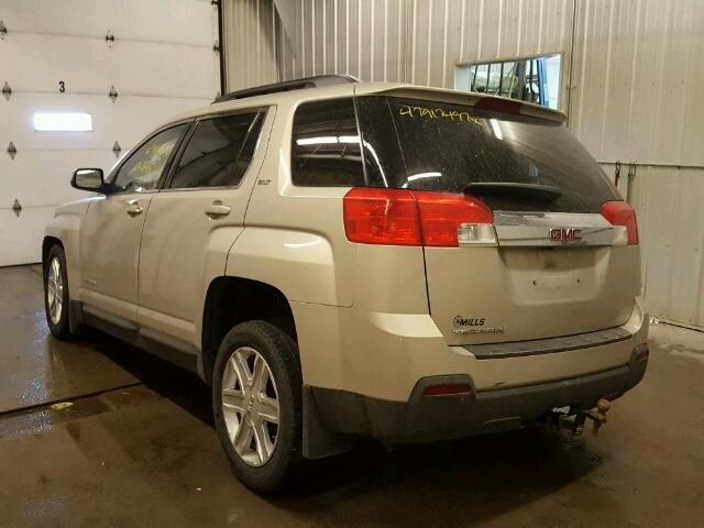 2C1ALUEC2B6425160 - 2011 GMC TERRAIN SL TAN photo 3